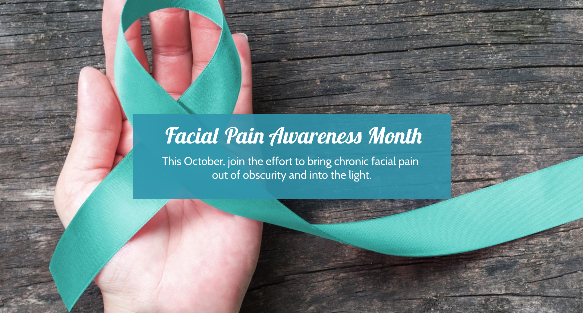 facial pain awareness month
